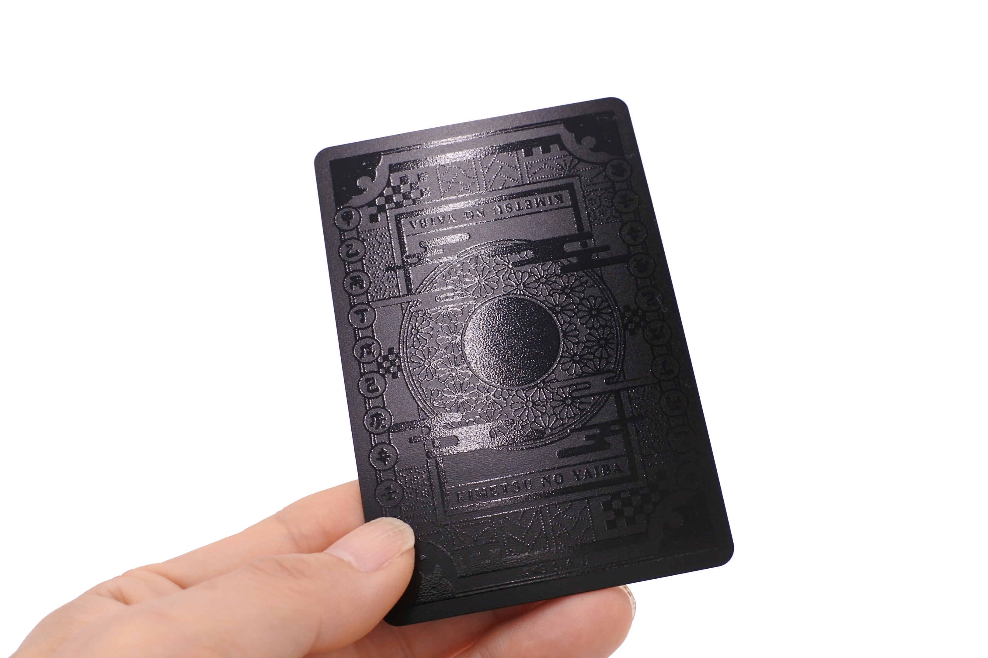 Ensky Playing Cards Demon Slayer: Kimetsu No Yaiba Black Playing Cards 'Demon Slayer' | 4970381469276