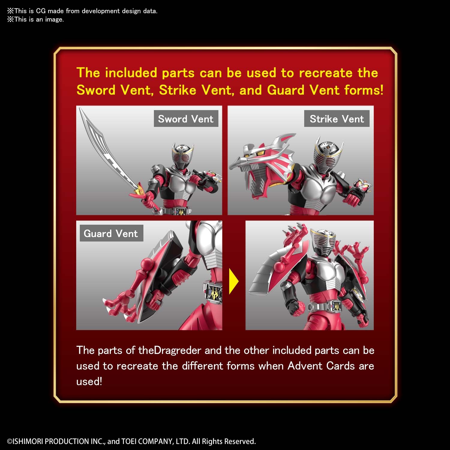 BANDAI Hobby Figure-rise Standard MASKED RIDER RYUKI - P-REX Hobby