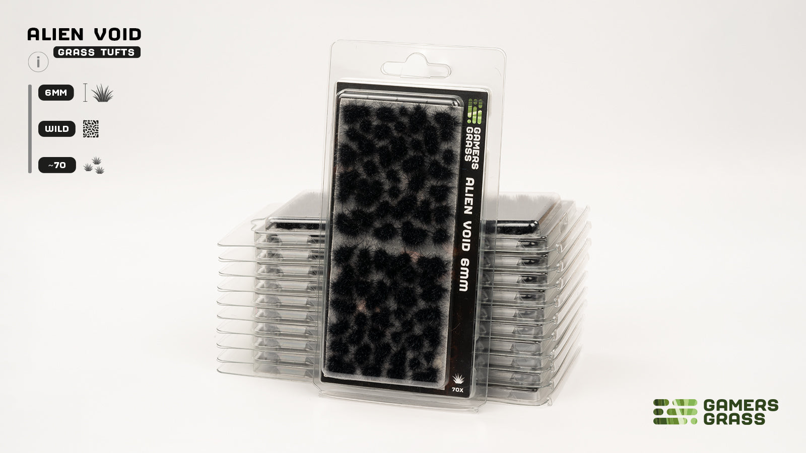 Gamers Grass Alien Void 6mm Tuft - Wild | 738956790439
