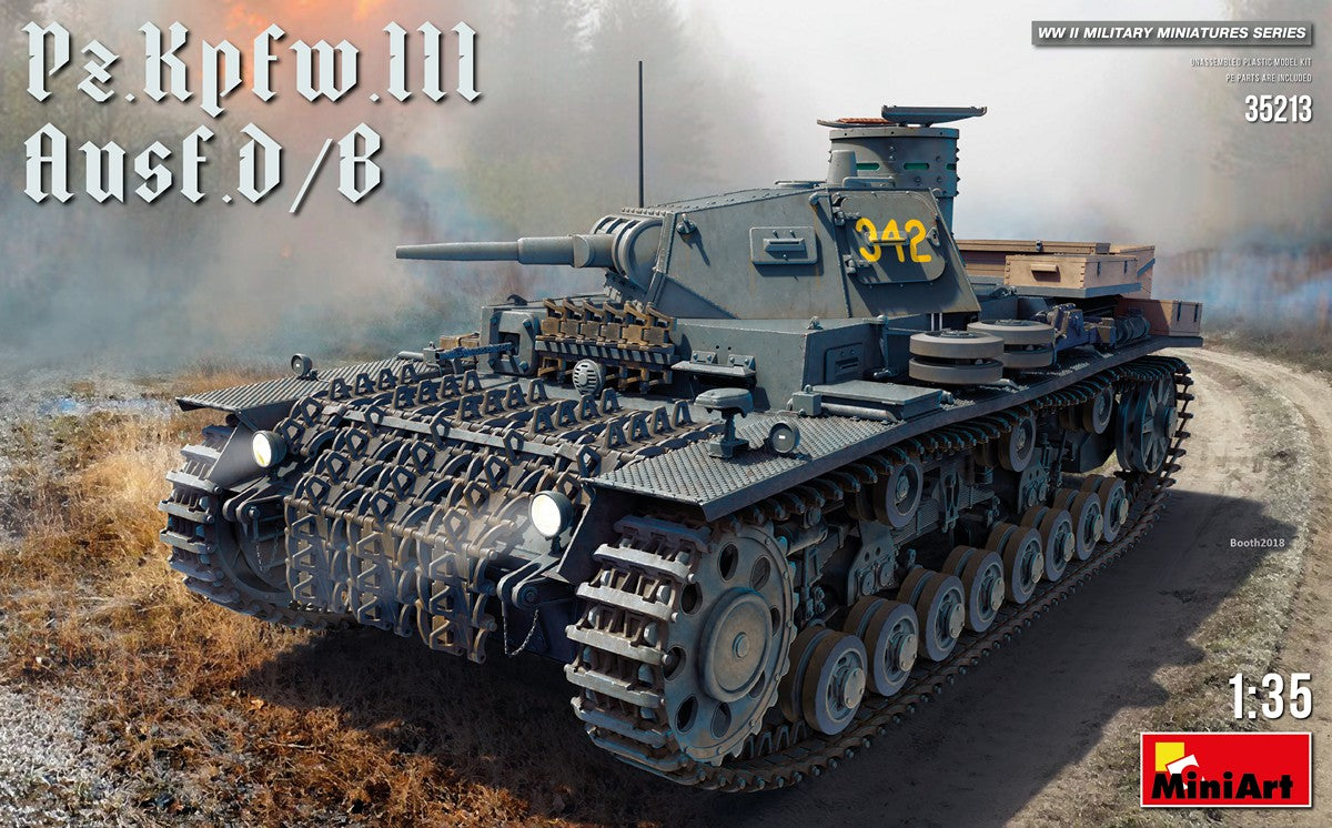 MiniArt 1/35 Pz.Kpfw.III Ausf. D/B | 4820183311634
