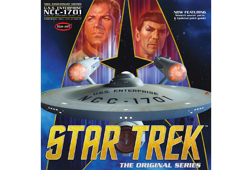 Polar Lights Star Trek TOS Enterprise NCC-1701 50th Anniversary Edition | 849398007822