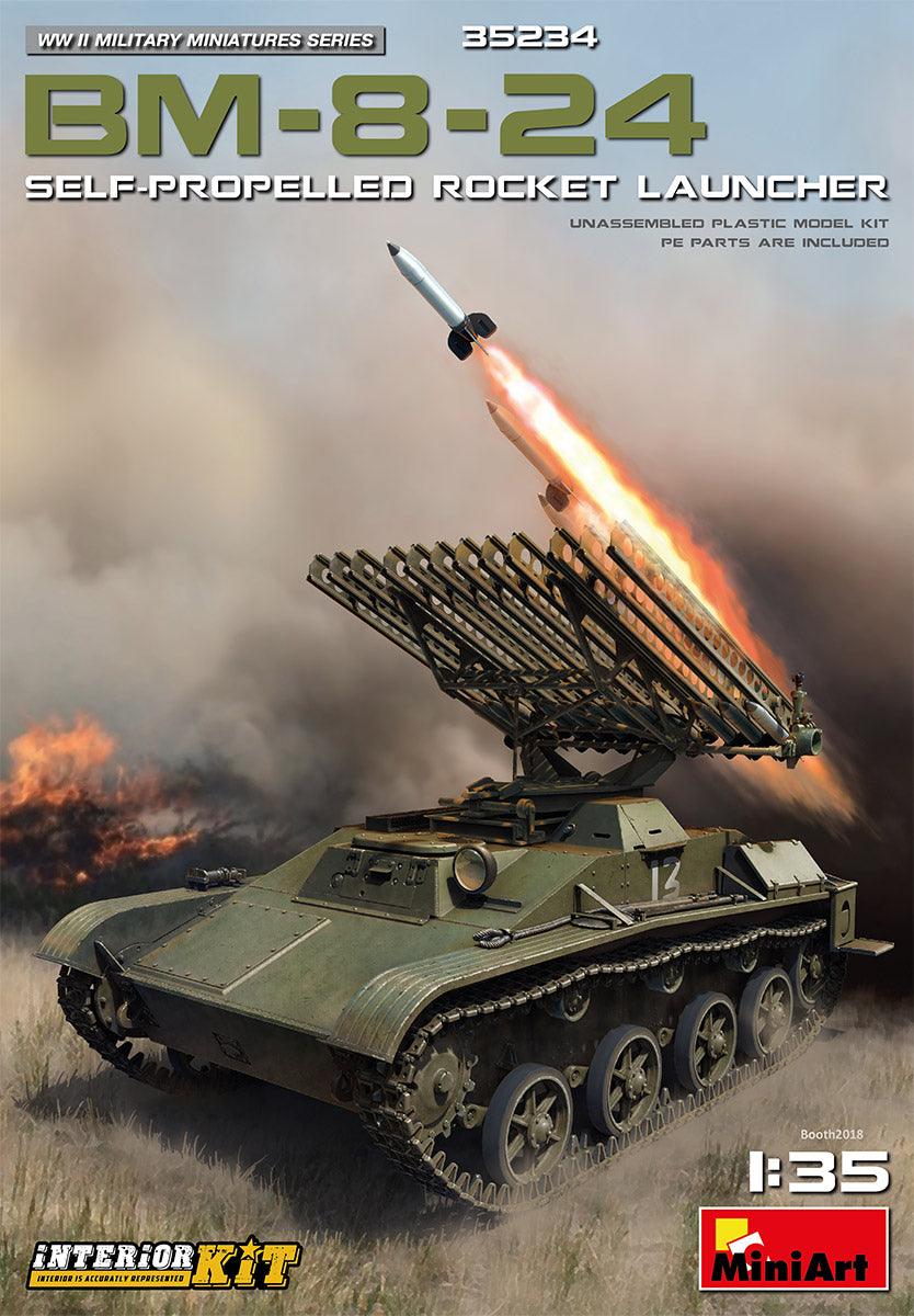 MiniArt BM-8-24 Self-Propelled Rocket Launcher. Interior Kit (1/35) | 4820183311856