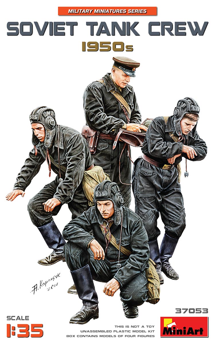 MiniArt 1/35 Soviet Tank Crew 1950s | 4820183312501