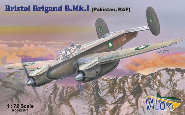 Valom 1/72 Bristol Brigand B.Mk.I (PAF, RAF)