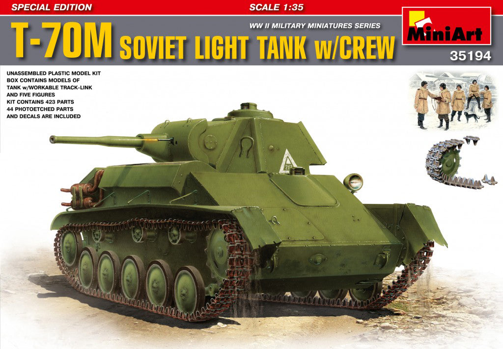 MiniArt 1/35 T-70M Special Edition | 4820183310279