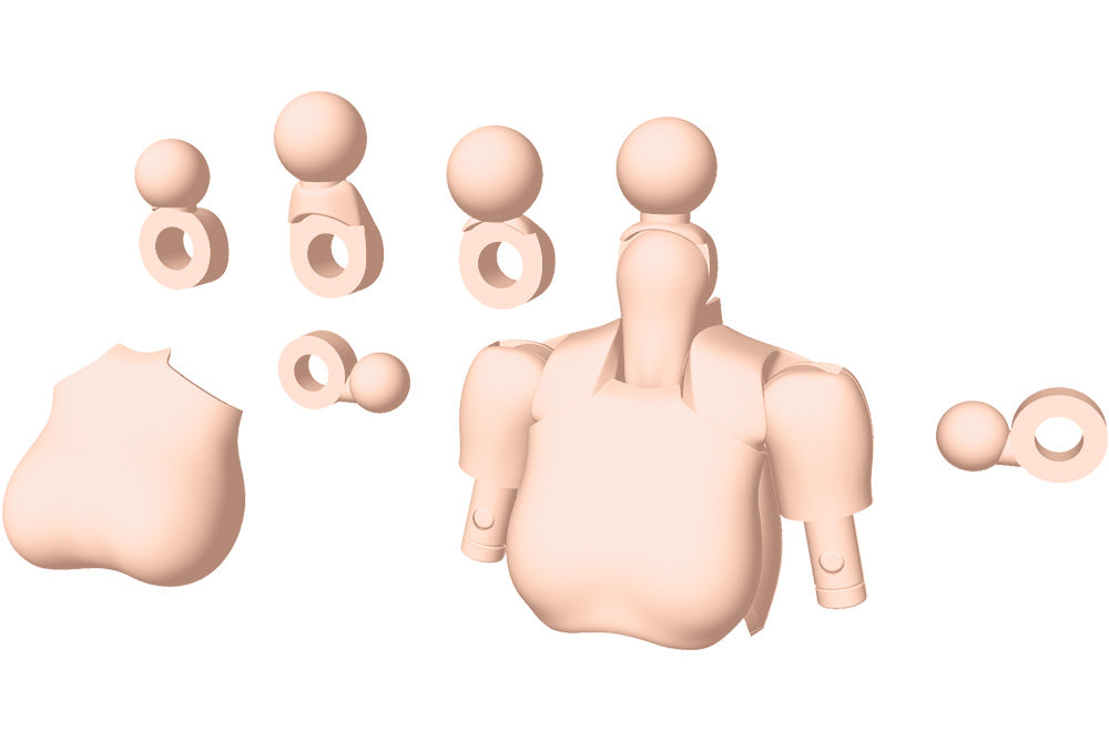 Kotobukiya MSG Megami Device 01 Tops Set Skin Color B