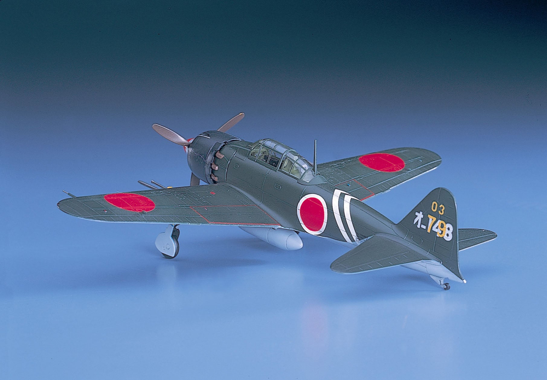 Hasegawa [D23] 1:72 MITSUBISHI A6M5c ZERO FIGHTER (ZEKE) TYPE 52 HEI | 4967834014534