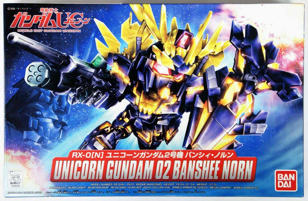 Bandai SD BB #391 Unicorn Gundam 02 Banshee Norn 'Gundam UC, Gundam Wing'