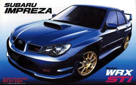 Fujimi 1/24 Subaru Impreza Sedan WRX Sti 2005