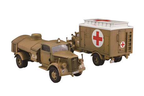 Fujimi German 3ton Truck (Box Type Rescue Vehicle/Refueller)