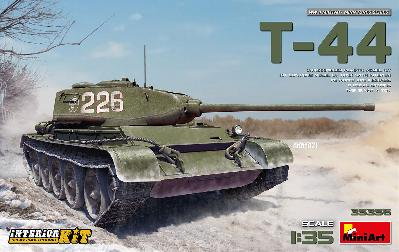 MiniArt 1/35 T-44 Interior Kit | 4820183313997