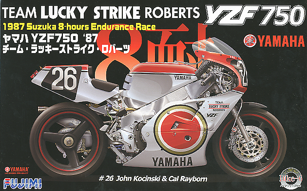 Fujimi 1/12 Yamaha YZF750 Lucky Strike Roberts | 4968728141367