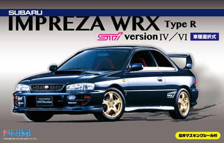 Fujimi Subaru Impreza Sti ver IV/VI w/ Window Frame Masking Seal | 4968728039398