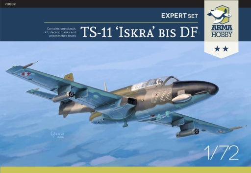 Arma Hobby 1/72 TS-11 Iskra Expert set 'Camo' | 5907747900639