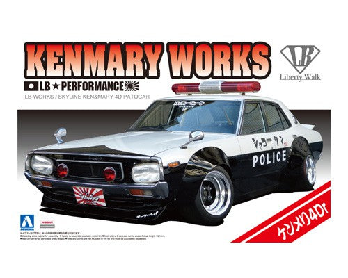 Aoshima 1/24 LB Works KEN MARY 4Dr PATROL CAR | 4905083010686