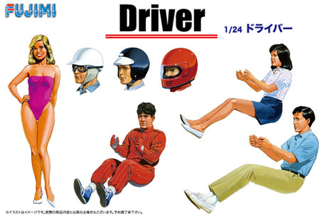 Fujimi 1/24 Driver Figure (Accessory)