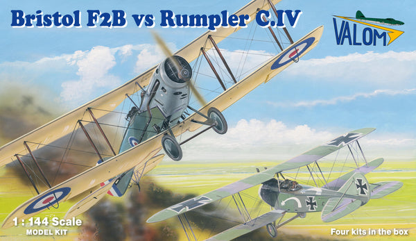 Valom 1/144 Bristol F2B vs Rumpler C.IV (Duels in the Sky))