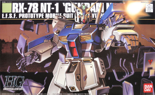 BANDAI Hobby HGUC 1/144 #47 RX-78 NT-1 Gundam