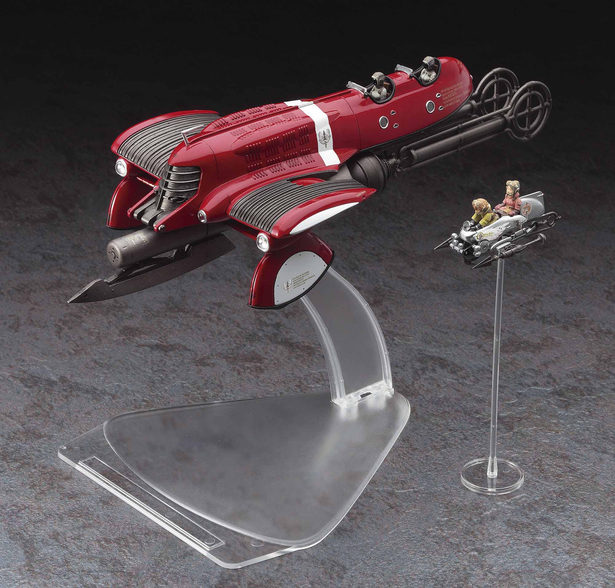 Hasegawa Lastexile - Fam The Silver Wing - Tatiana'S Vanship & Fam'S Vespa (Two Kits In The Box)