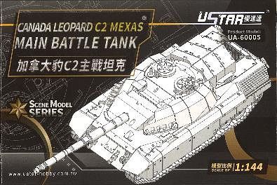 Ustar 1/144 Canada Leopard C2 Mexas Main Battle Tank