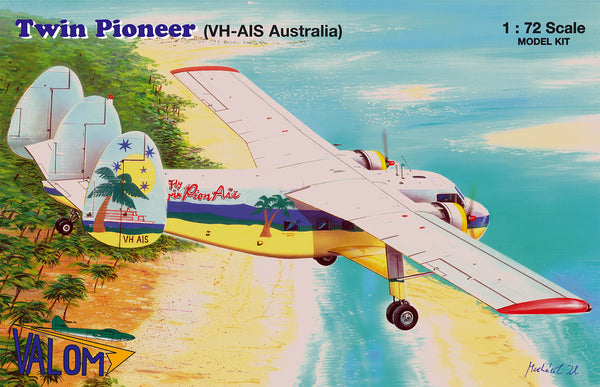 Valom 1/72 Scottish Aviation Twin Pioneer (VH--AIS Australia)