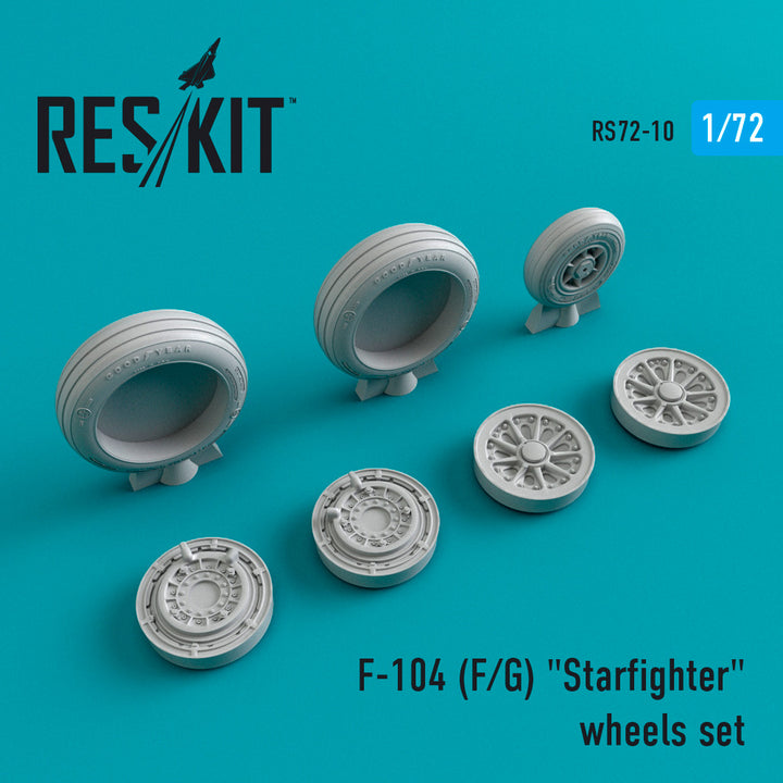 Res/Kit F-104 (F/G) 'Starfighter' wheels set | 4824593100109