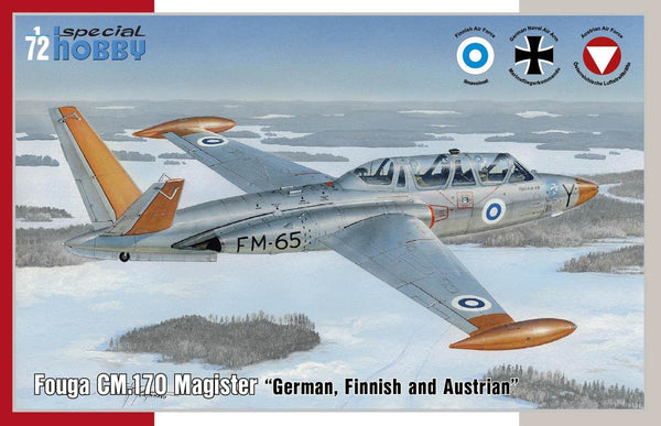Special Hobby 1/72 Fouga CM.170 Magister German, Finnish and Austrian
