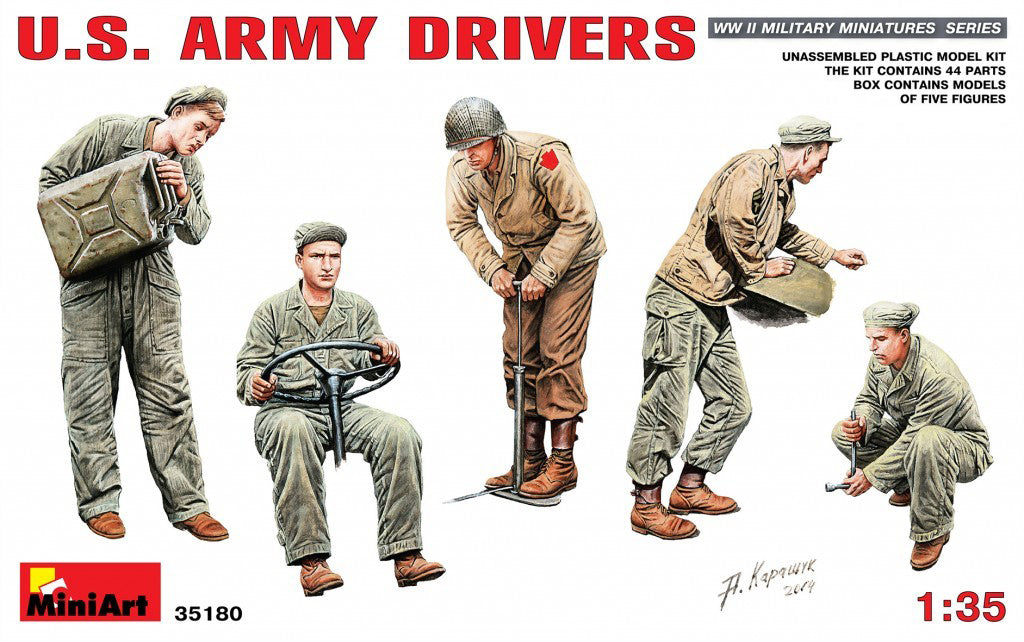 MiniArt 1/35 U.S. Army Drivers | 4820183310187