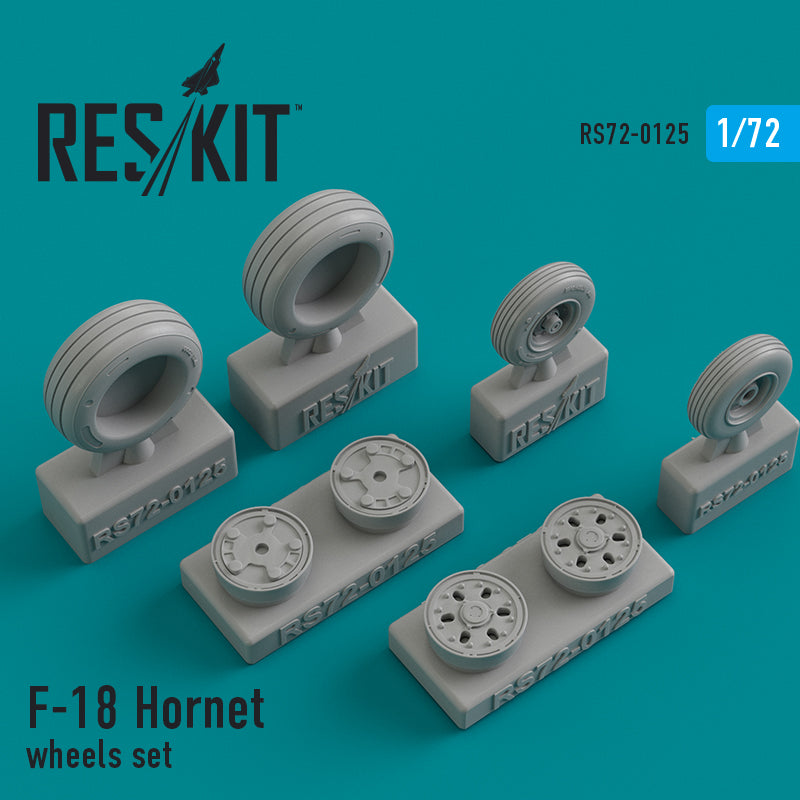 Res/Kit F-18 Hornet wheels set | 4824594101259