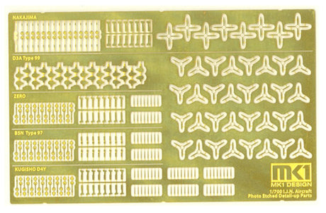 Fujimi 1/700 MS70010 Carrier-based aircraft detail upset for Japanese Navy ships