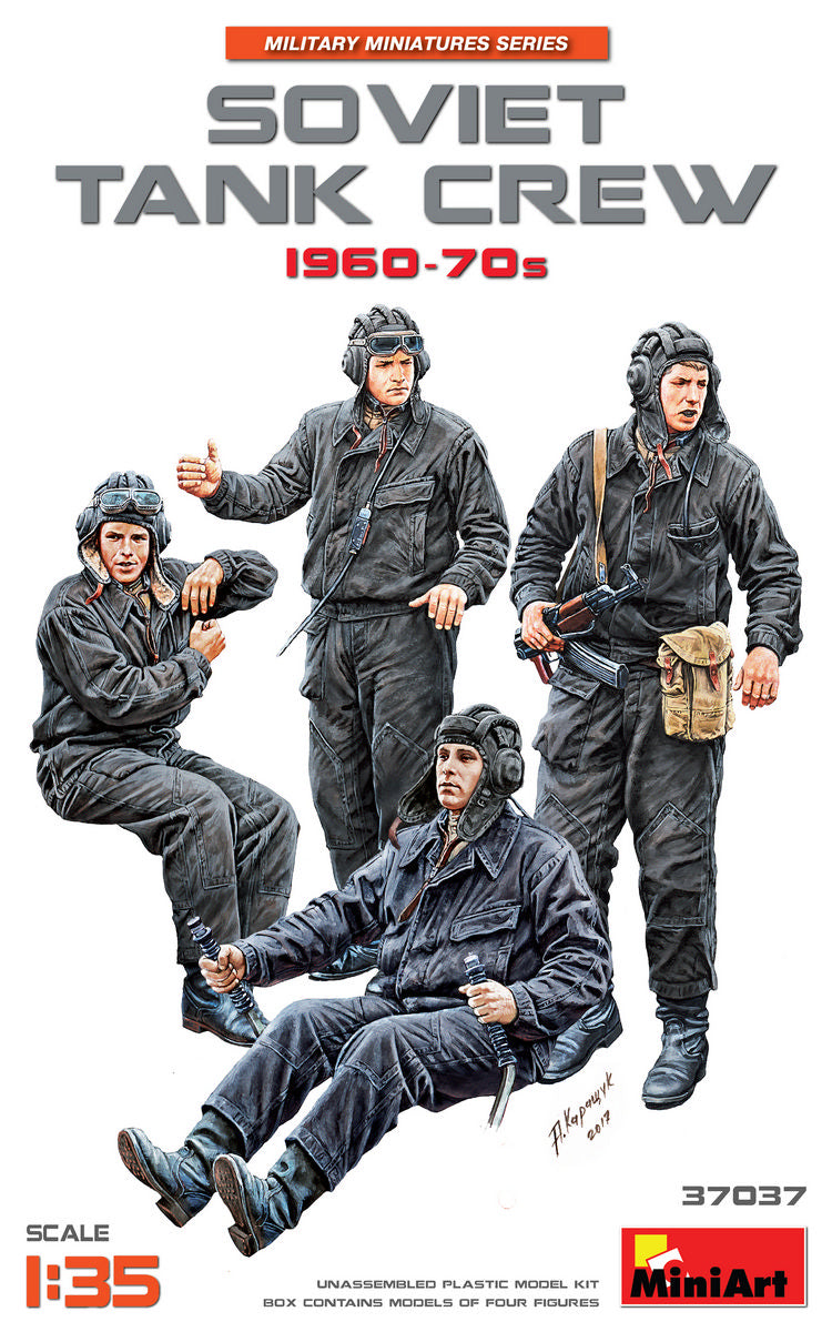 MiniArt 1/35 Soviet Tank Crew 1960-70s | 4820183311726