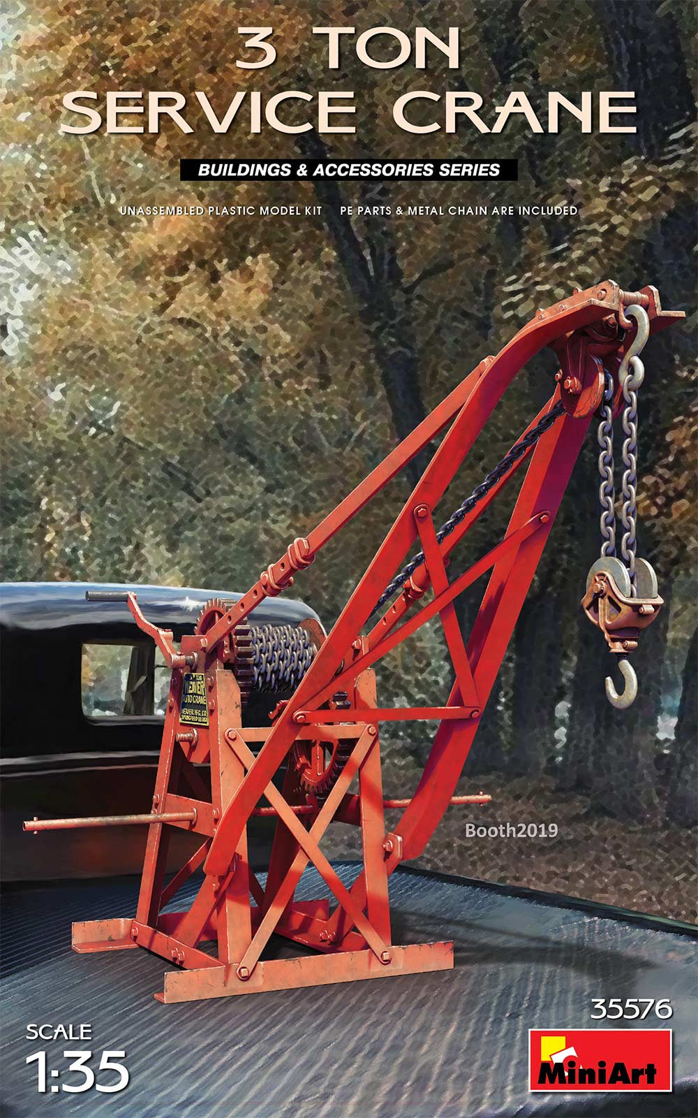 MiniArt 3 Tonne Service Crane (1/35) | 4820183312303