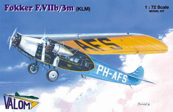 Valom 1/72 Fokker F.VIIb/3m (KLM)