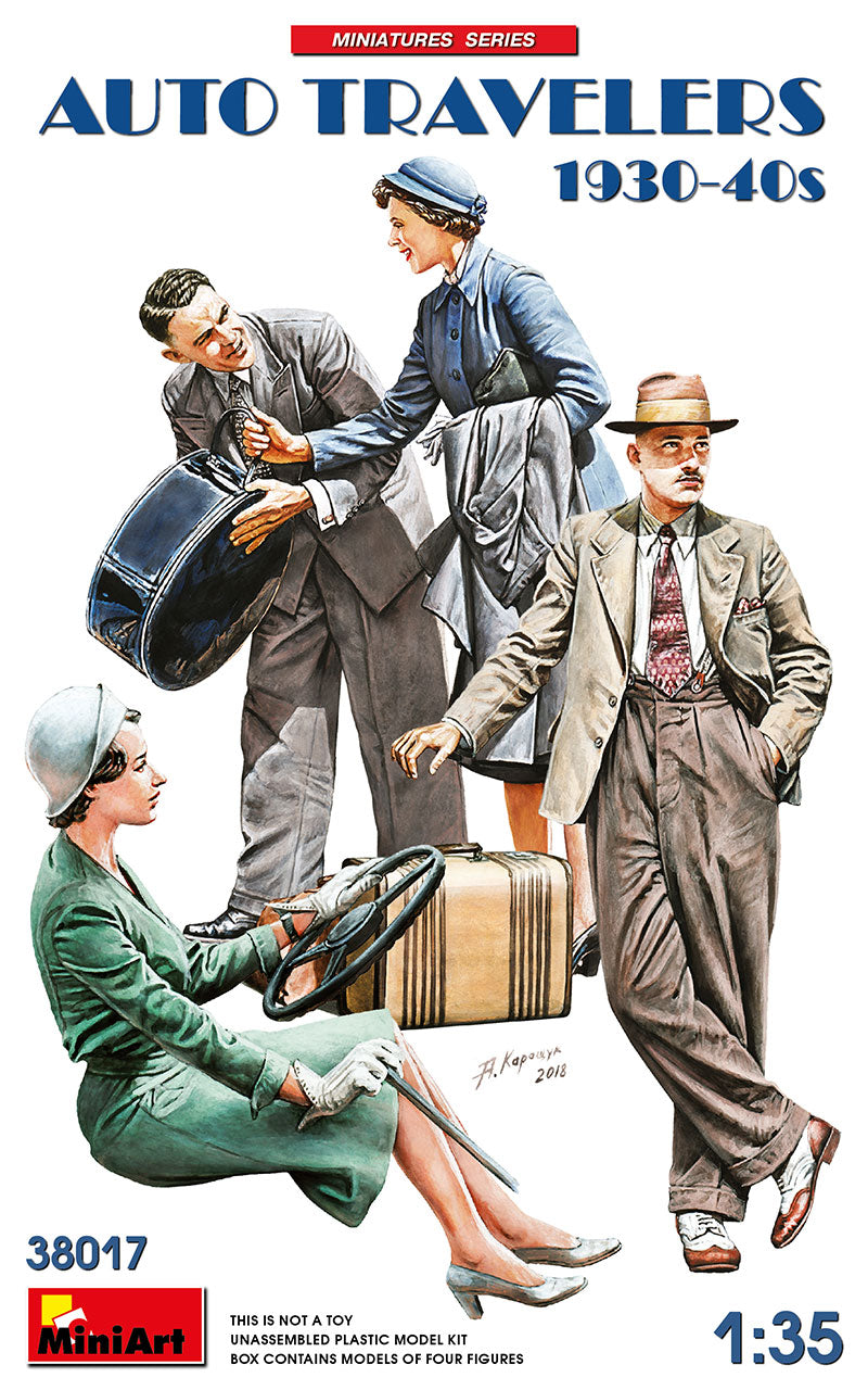 MiniArt 1/35 Auto Travelers 1930-40s | 4820183313027