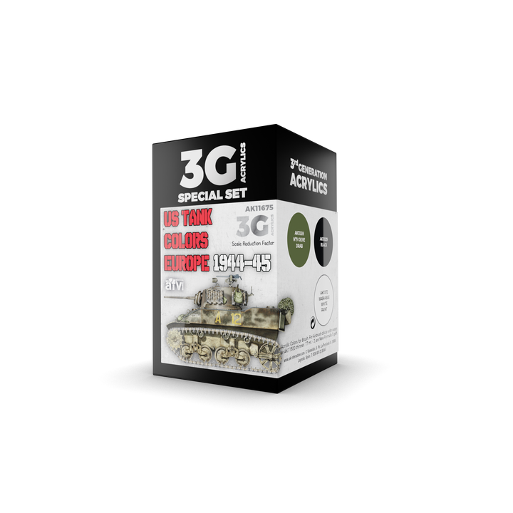 AK Interactive 3G US Tank Colors Europe 1944-45 | 8435568311718
