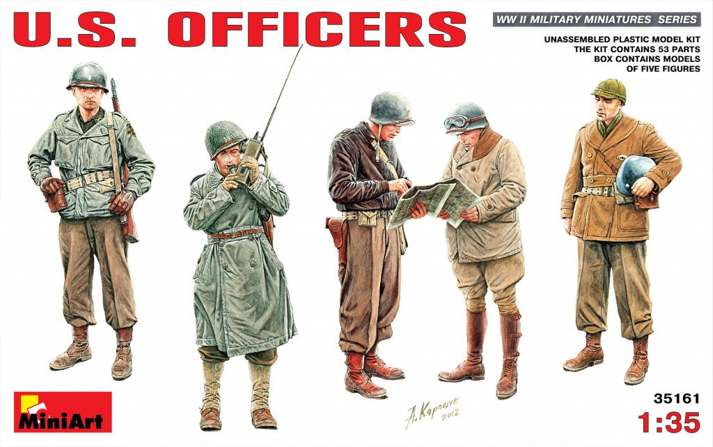 MiniArt 1/35 U.S.Officers | 4820041103142