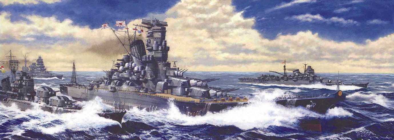 Fujimi 1/700 Yamato  The Battle of Reite Coast