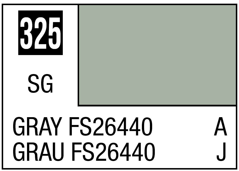 Mr Hobby Mr. Color 325 - Gray FS26440 (Semi-Gloss/Aircraft) | 4973028735116