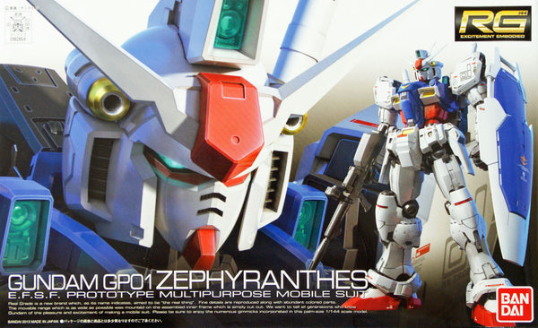 Bandai RG 1/144 #12 RX-78 GP01 Gundam GP01 Zephyrantes