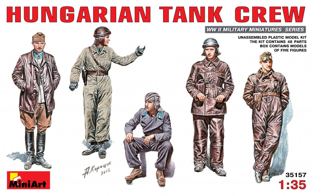 MiniArt Hungarian Tank Crew (1/35) | 4820041102947