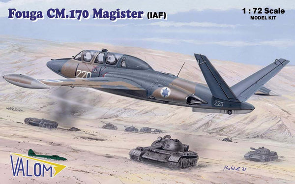 Valom 1/72 Fouga CM.170 Magister (IAF)