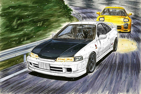 Fujimi 1/24 Initial D Integra Type R Smily Sakai