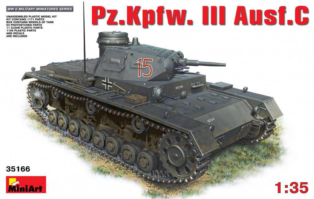 MiniArt Pz.Kpfw.3 Ausf.C (1/35) | 4820183310026