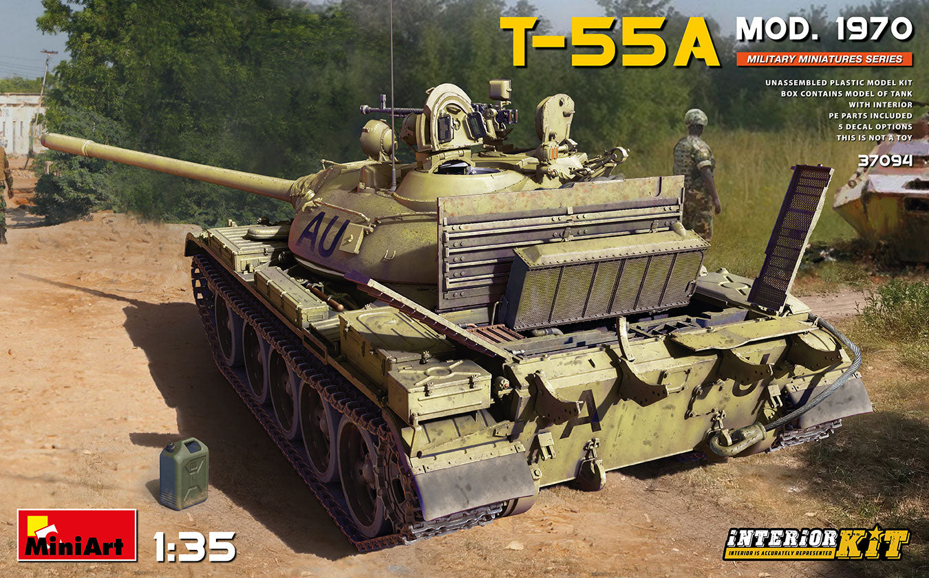 MiniArt 1/35 T-55A Mod. 1970 Interior Kit | 4820183314185