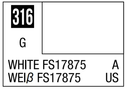 GSI Creos H316 White FS17875 [US navy aircraft standard color]