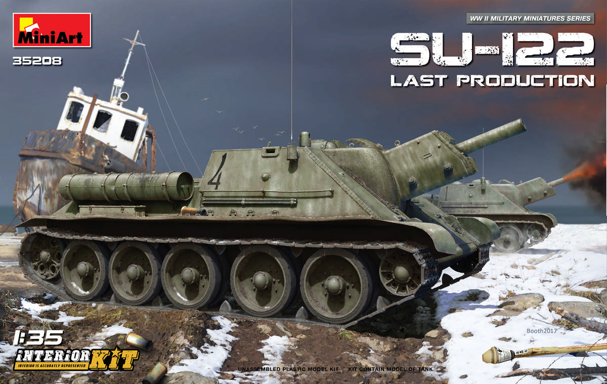 MiniArt 1/35 SU-122 (Last Production) Interior Kit | 4820183311269