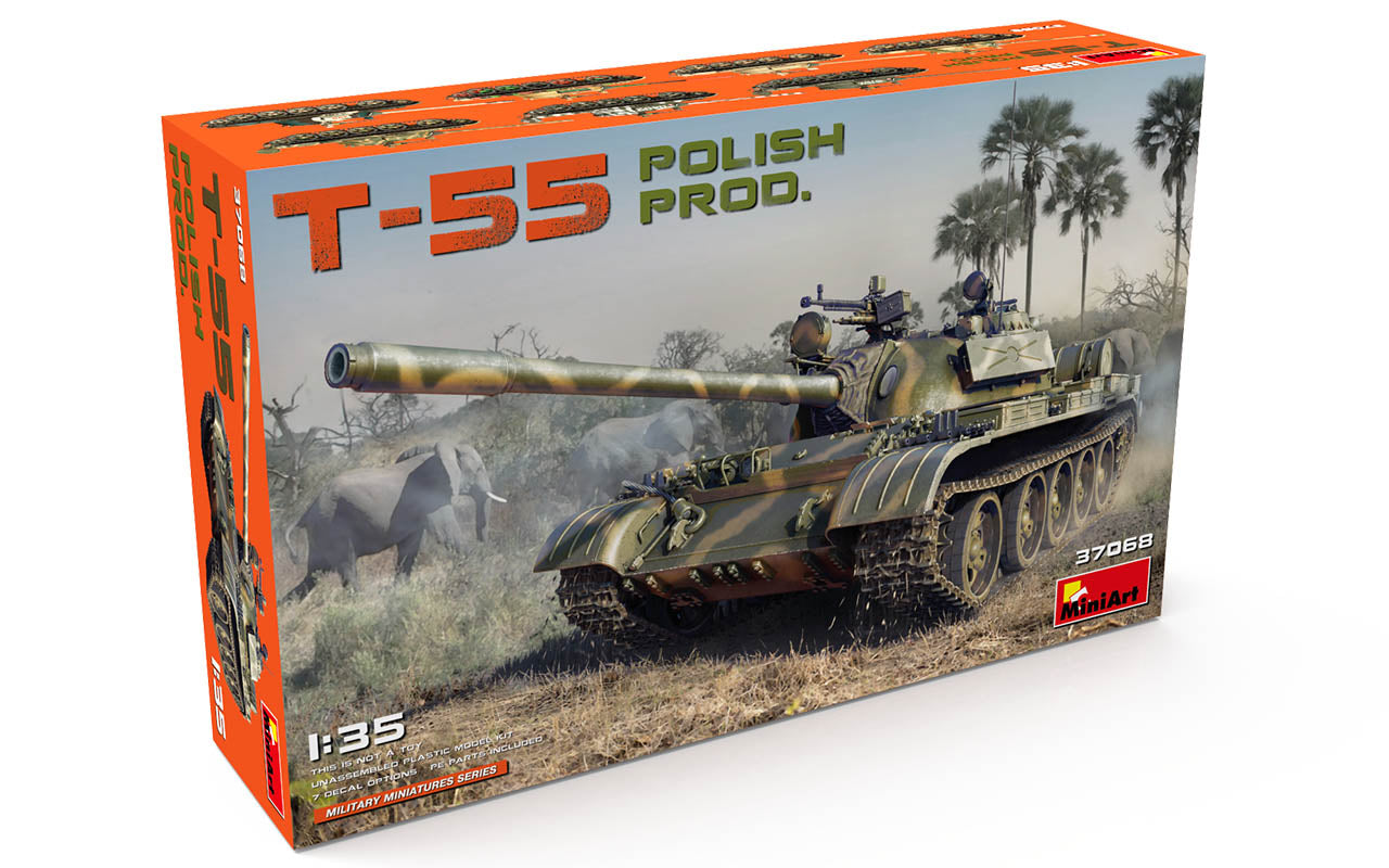 MiniArt 1/35 T-55 Polish Prod. | 4820183312709