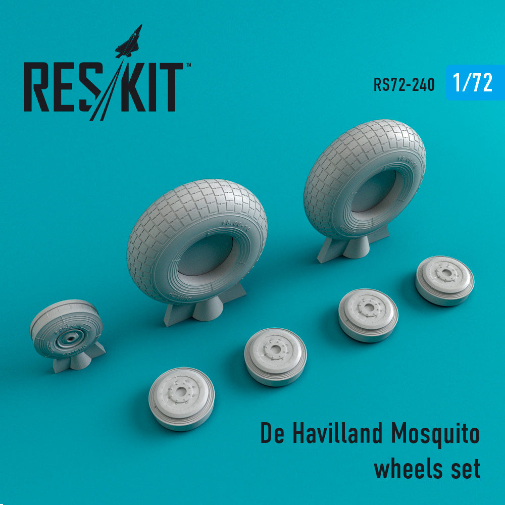Res/Kit De Havilland Mosquito wheels set | 4824594102409