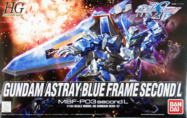 Bandai HG #57 1/144 Gundam Astray Blue Frame Second L 'Gundam SEED Astray'