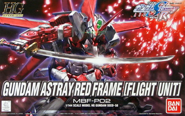 Bandai HG #58 1/144 Gundam Astray Red Frame Flight Unit 'Gundam SEED Astray'